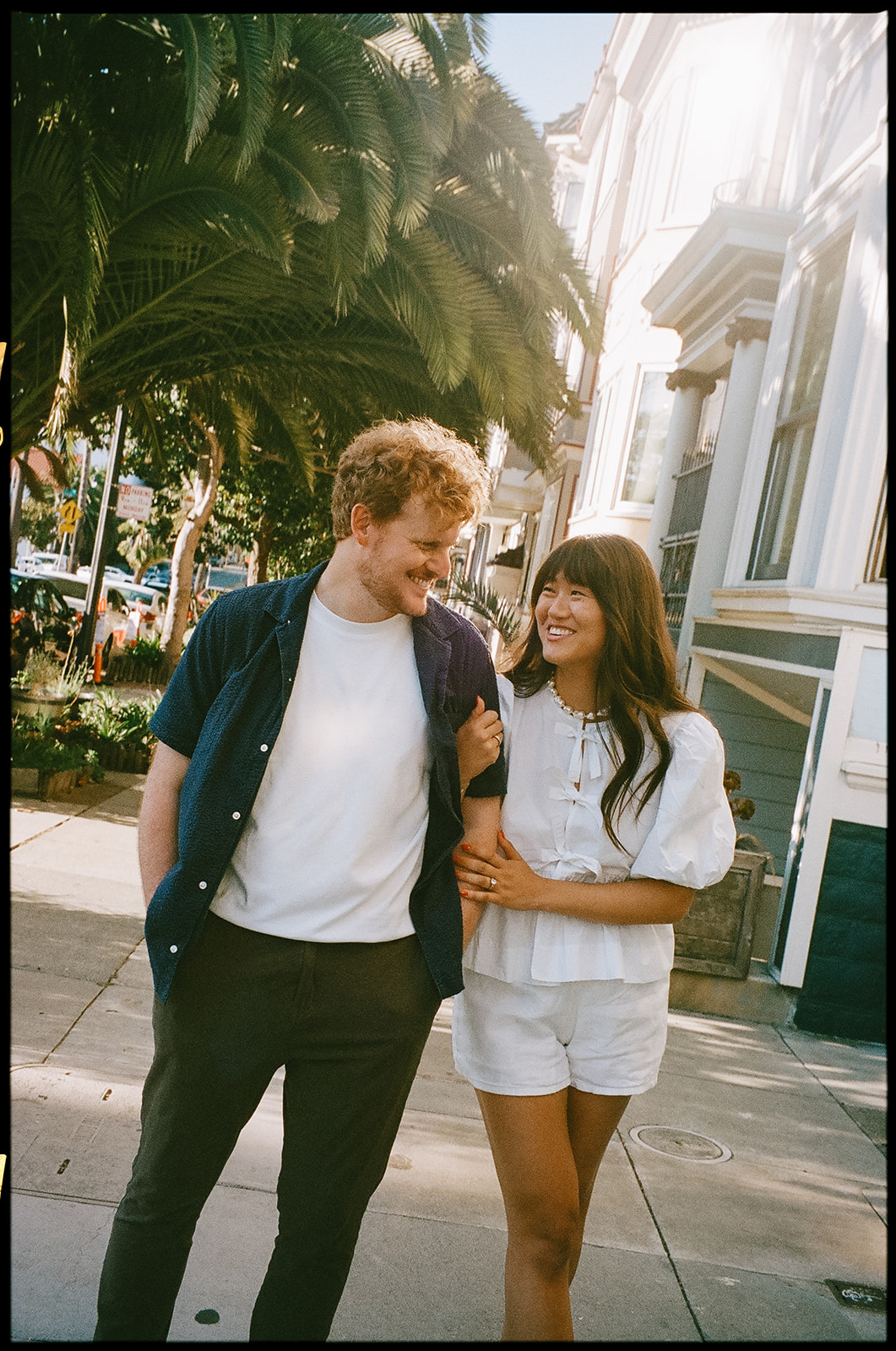 Trey & Eileen on the streets of the Mission